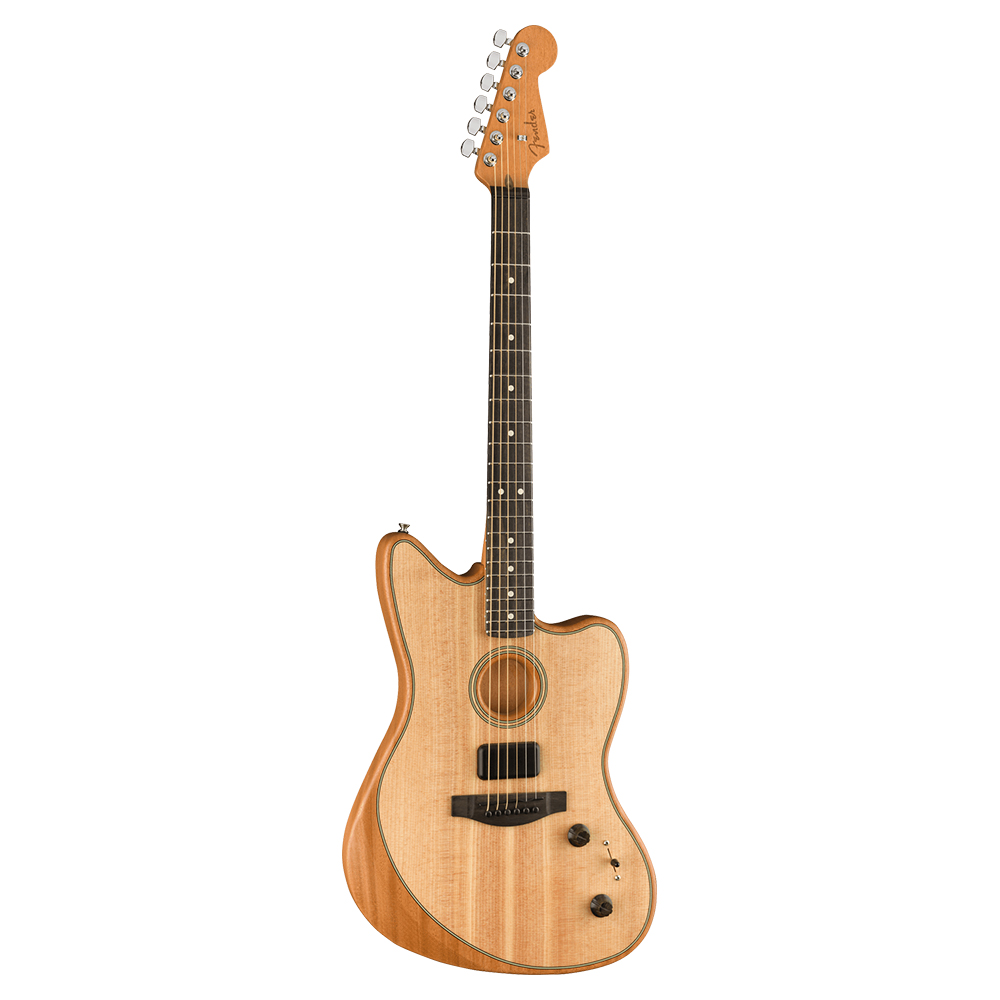 Fender American Acoustasonic Jazzmaster Natural エレクトリックアコースティックギター 全体像