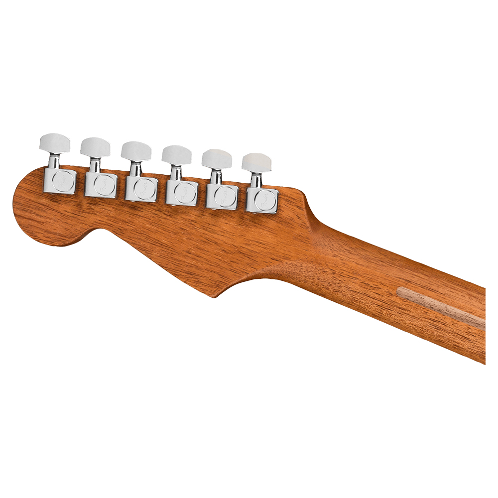 Fender American Acoustasonic Jazzmaster Tungsten エレクトリックアコースティックギター ヘッド裏