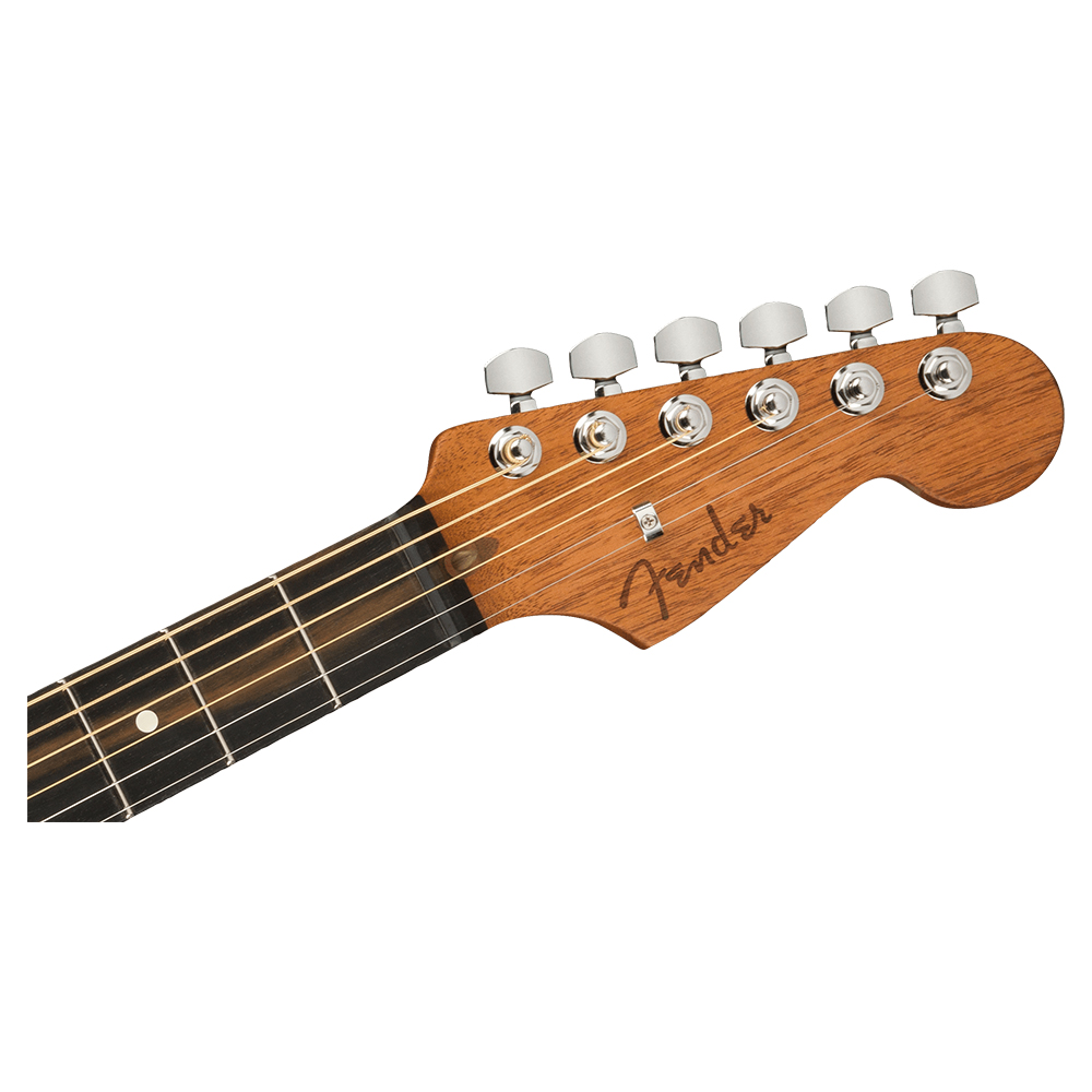 Fender American Acoustasonic Jazzmaster Tungsten エレクトリックアコースティックギター ヘッド表