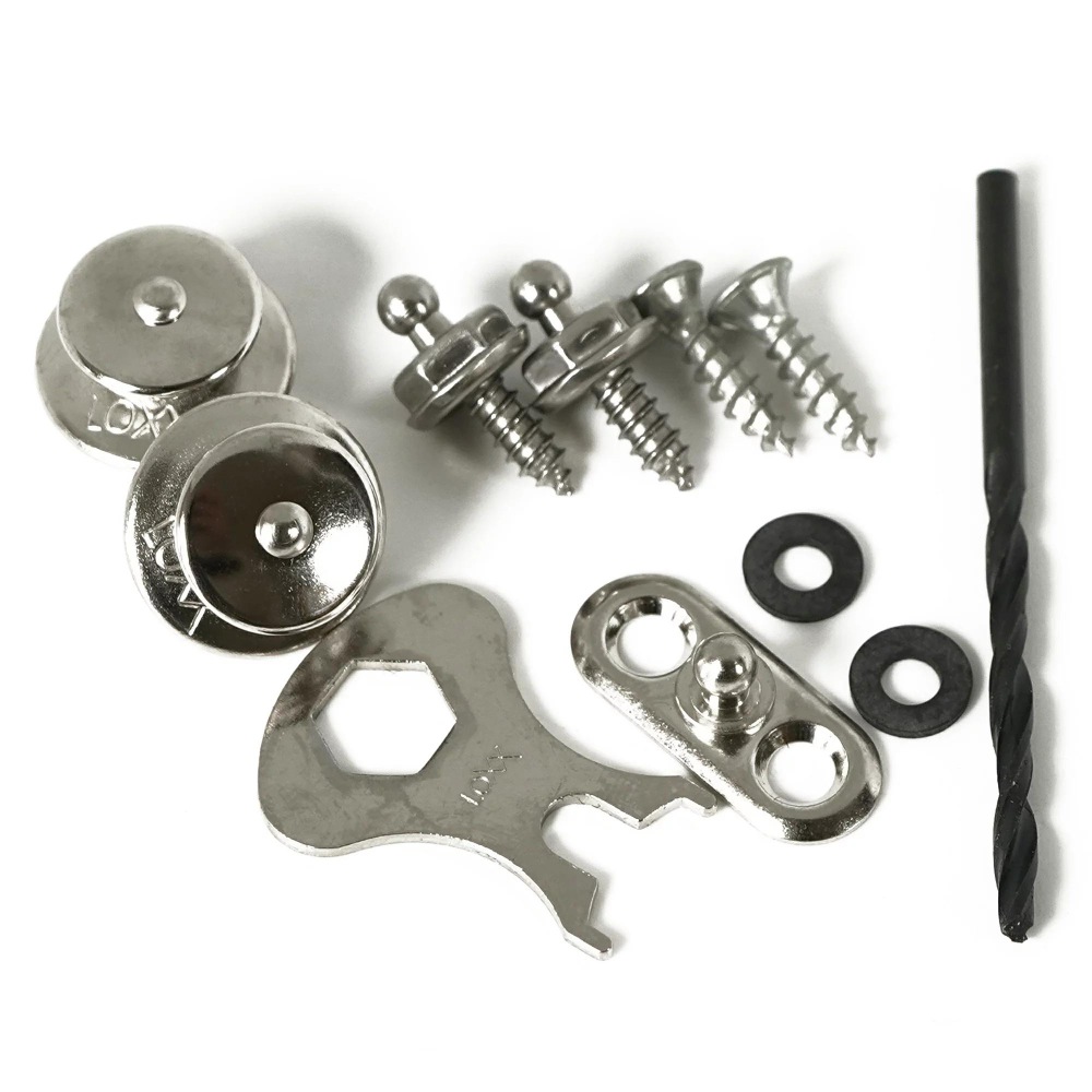 LOXX LOXX Music Box Acoustic Nickel ストラップロック パーツ画像