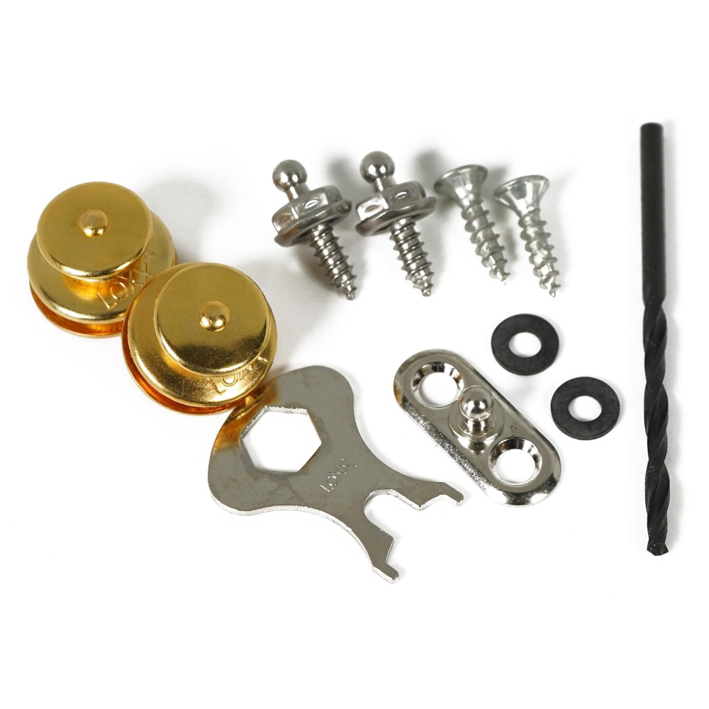 LOXX LOXX Music Box Acoustic Gold ストラップロック パーツ画像