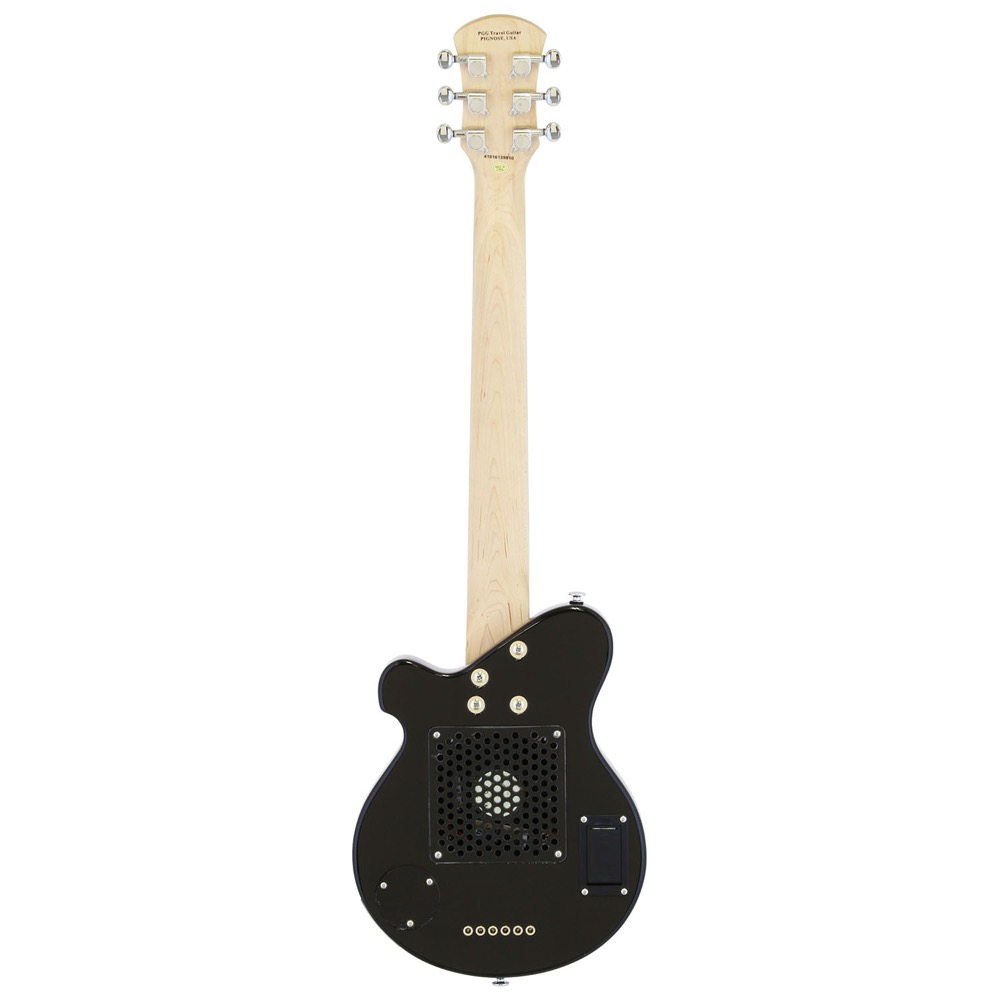 Pignose PGG-200 BK ヘッドホン付き アンプ内蔵エレキギター ギター背面の画像