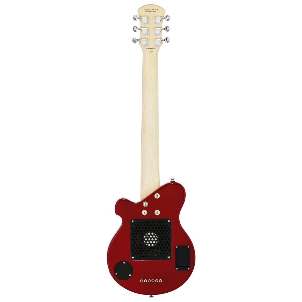 Pignose PGG-200 CA ヘッドホン付き アンプ内蔵エレキギター ギター背面の画像