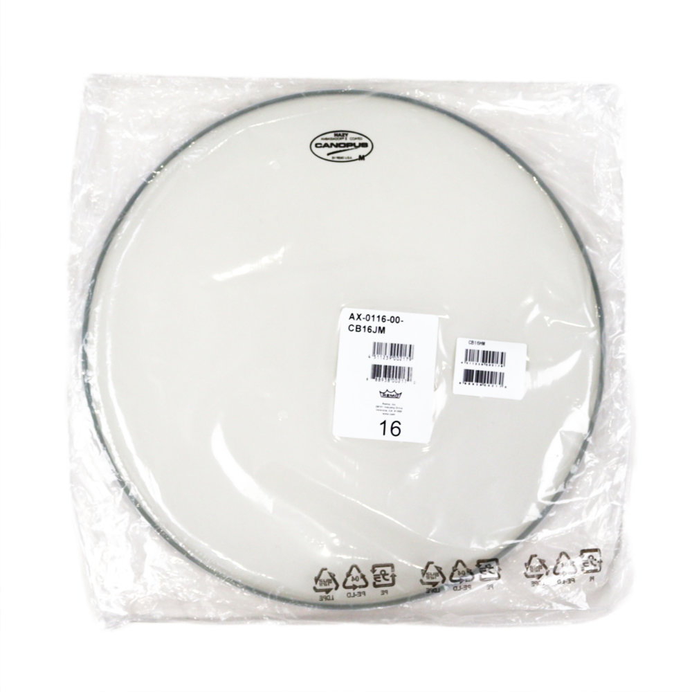 CANOPUS CP16HM HAZY MEDIUM 16インチ用 フロアタム専用 ドラムヘッド