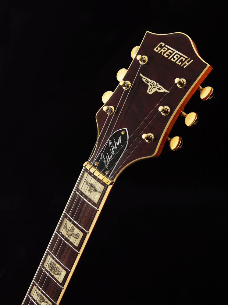 GRETSCH G6120 Eddie Cochran Signature 6120 Hollow Body with Bigsby エレキギター ヘッド画像