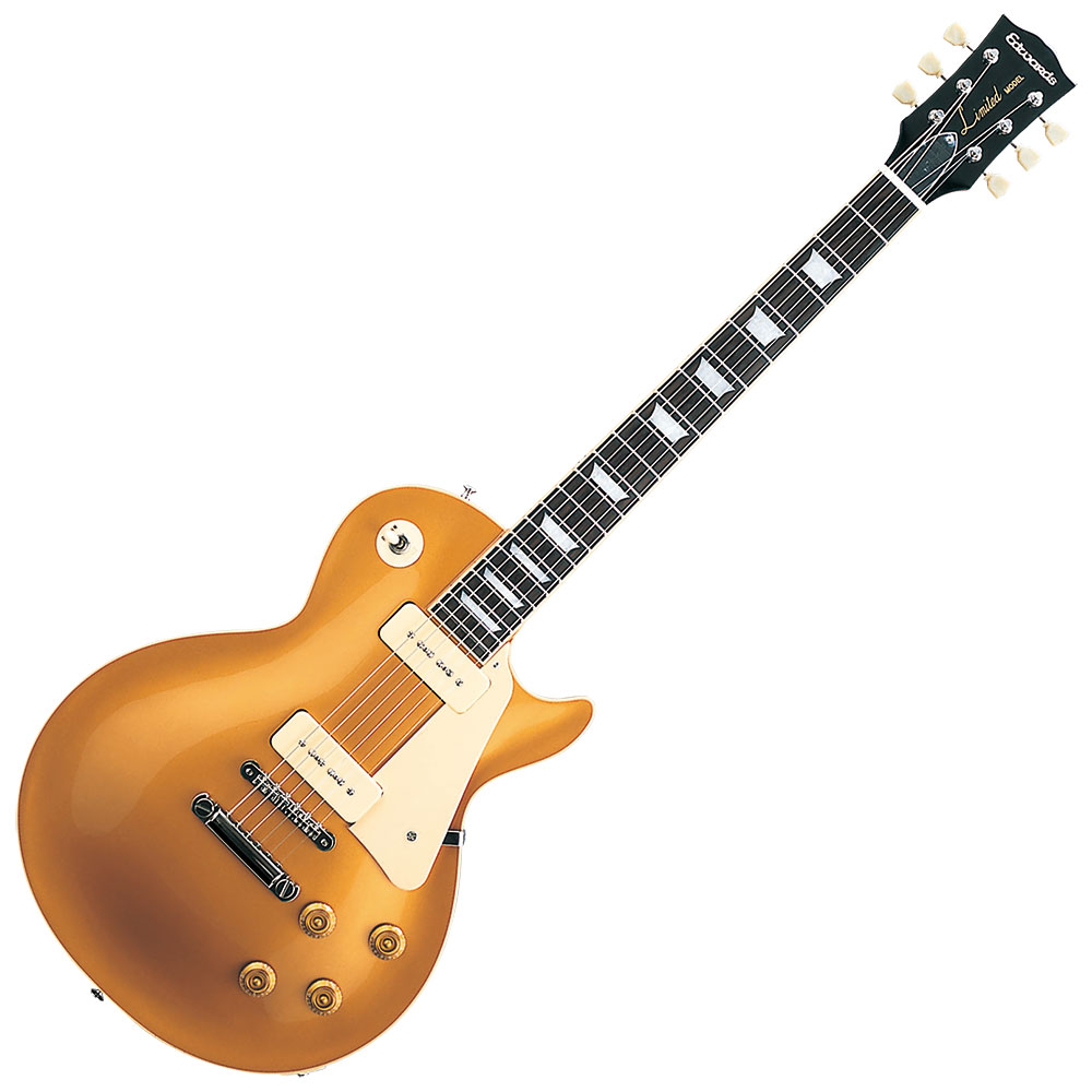 EDWARDS E-LP-125SD/P Gold Top エレキギター(エドワーズ レスポールタイプ ゴールドトップ P90搭載