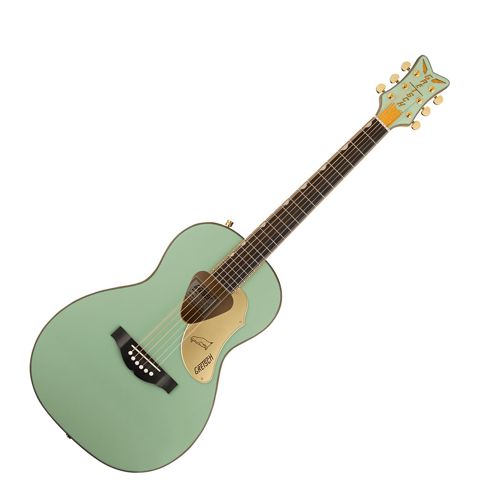 GRETSCH G5021E Rancher Penguin Parlor Acoustic/Electric Mint Metallic エレクトリックアコースティックギター