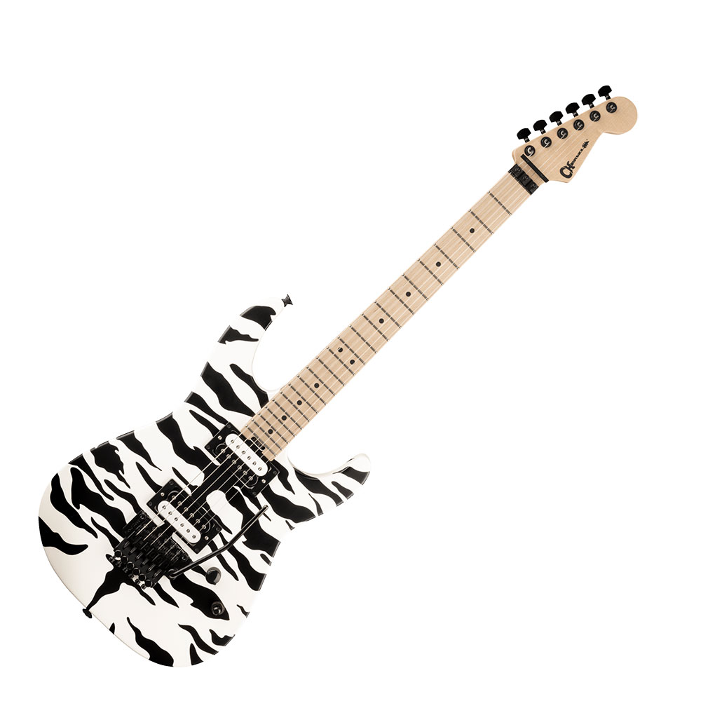 Charvel Satchel Signature Pro-Mod DK22 HH FR M Satin White Bengal エレキギター