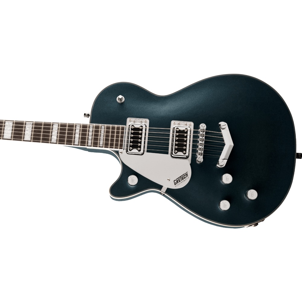GRETSCH G5220LH Electromatic Jet BT Single-Cut with V-Stoptail Left-Handed JDGRY エレキギター 斜めアングル画像