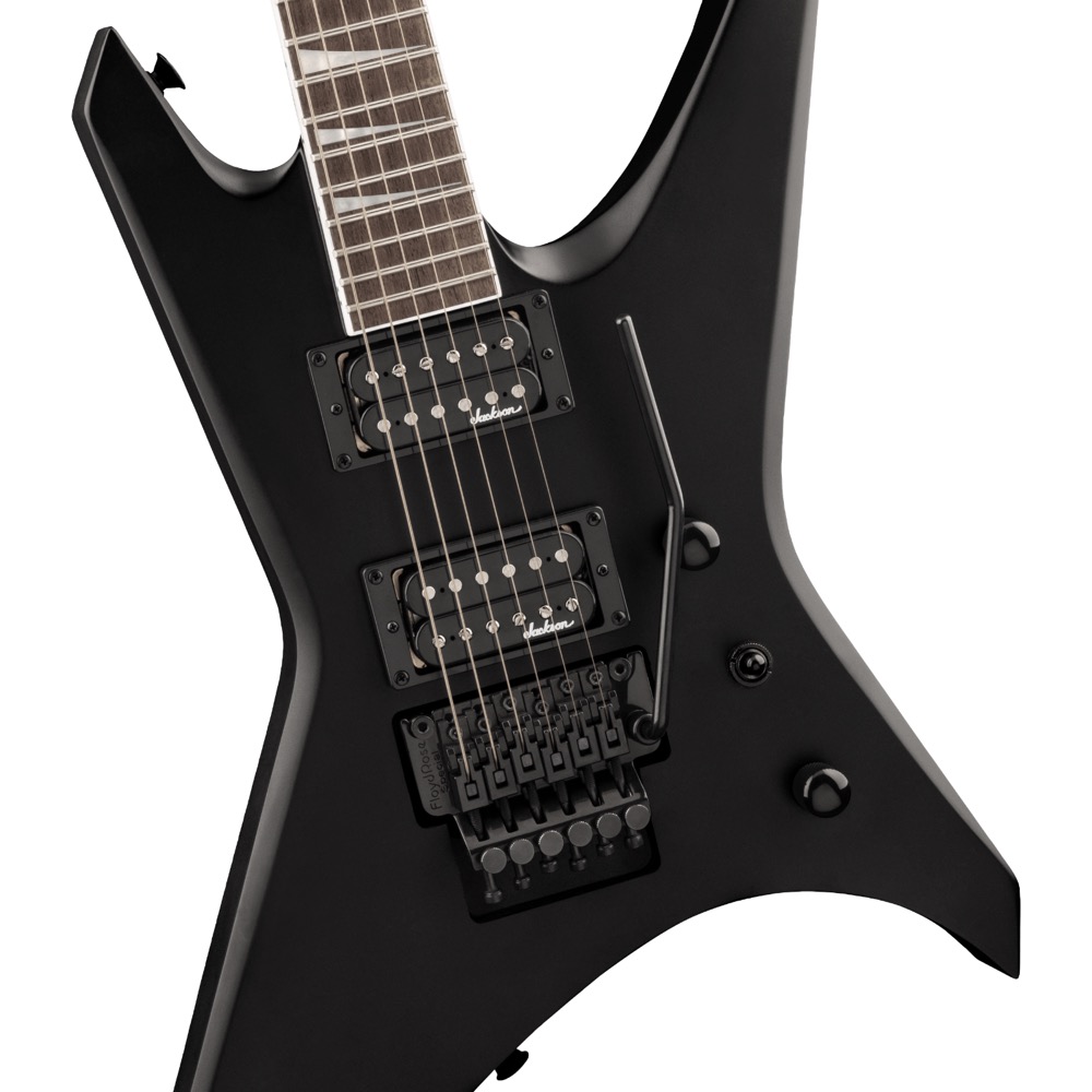 Jackson X Series Warrior WRX24 Satin Black エレキギター ボディアップ画像