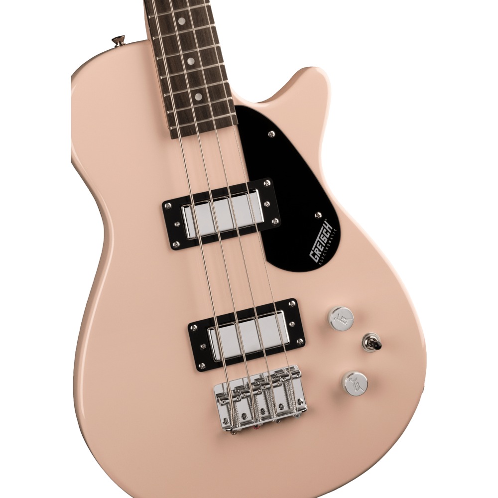 GRETSCH G2220 Electromatic Junior Jet Bass II Short-Scale Shell Pink エレキベース ボディトップアップ画像