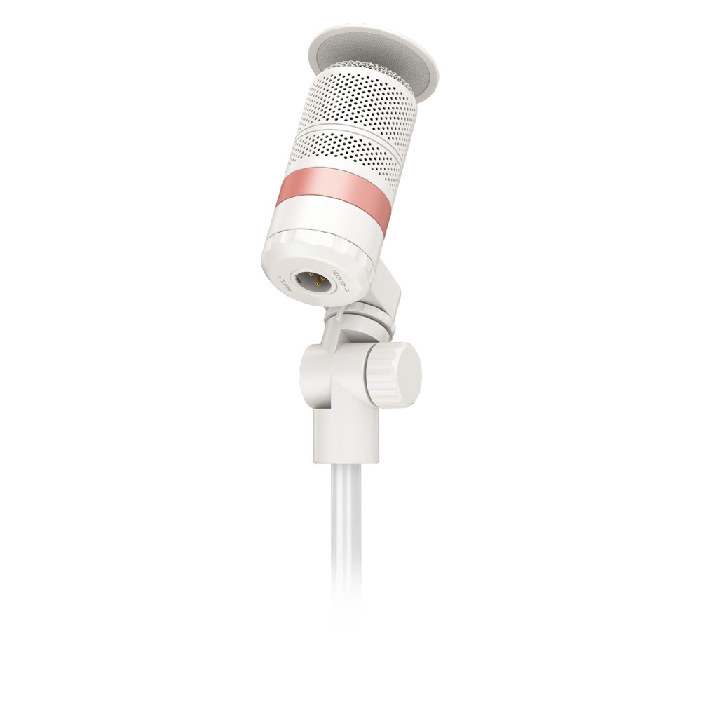 TC-HELICON GoXLR MIC-WH マイクロフォン ブロードキャスト向け ダイナミックマイク ホワイトカラー 使用イメージ画像