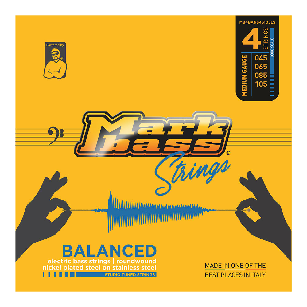 Markbass MAK-S/4BAN45105 BALANCED SERIES 45-105 エレキベース弦