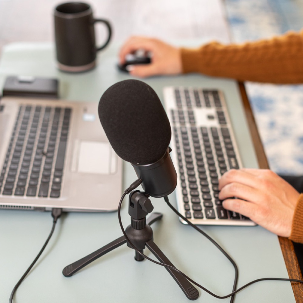 ZOOM ZUM-2 USBマイク 使用イメージ画像