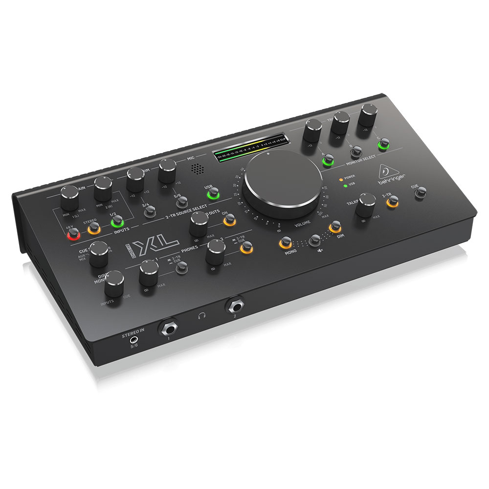 BEHRINGER STUDIO XL MIDASデザインプリアンプ搭載オーディオインターフェース モニターコントローラー 全体画像