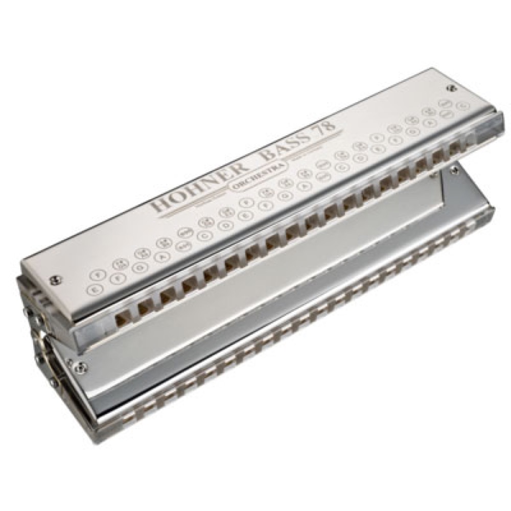 HOHNER Bass 78 968/38/40 バスハーモニカ