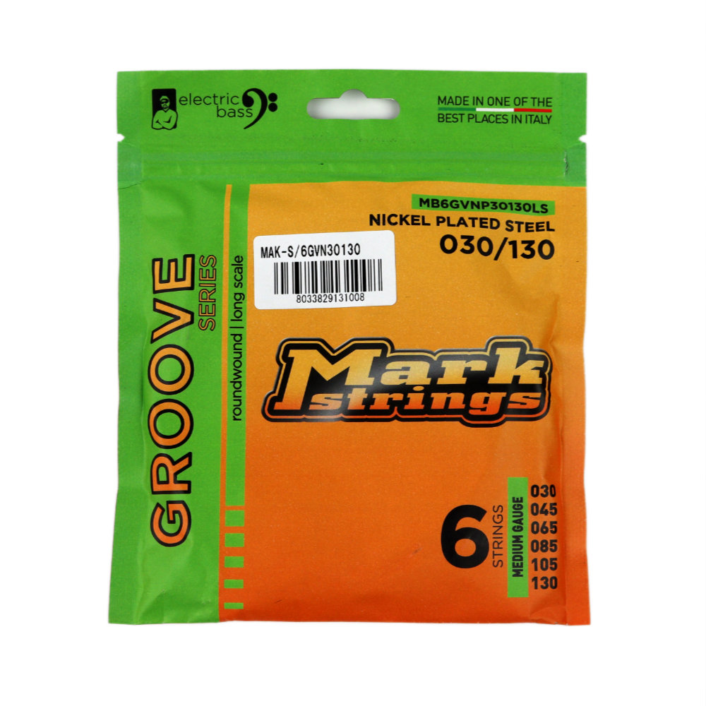 Markbass Strings MAK-S/6GVN30130 GROOVE Series 30-130 6弦ベース弦