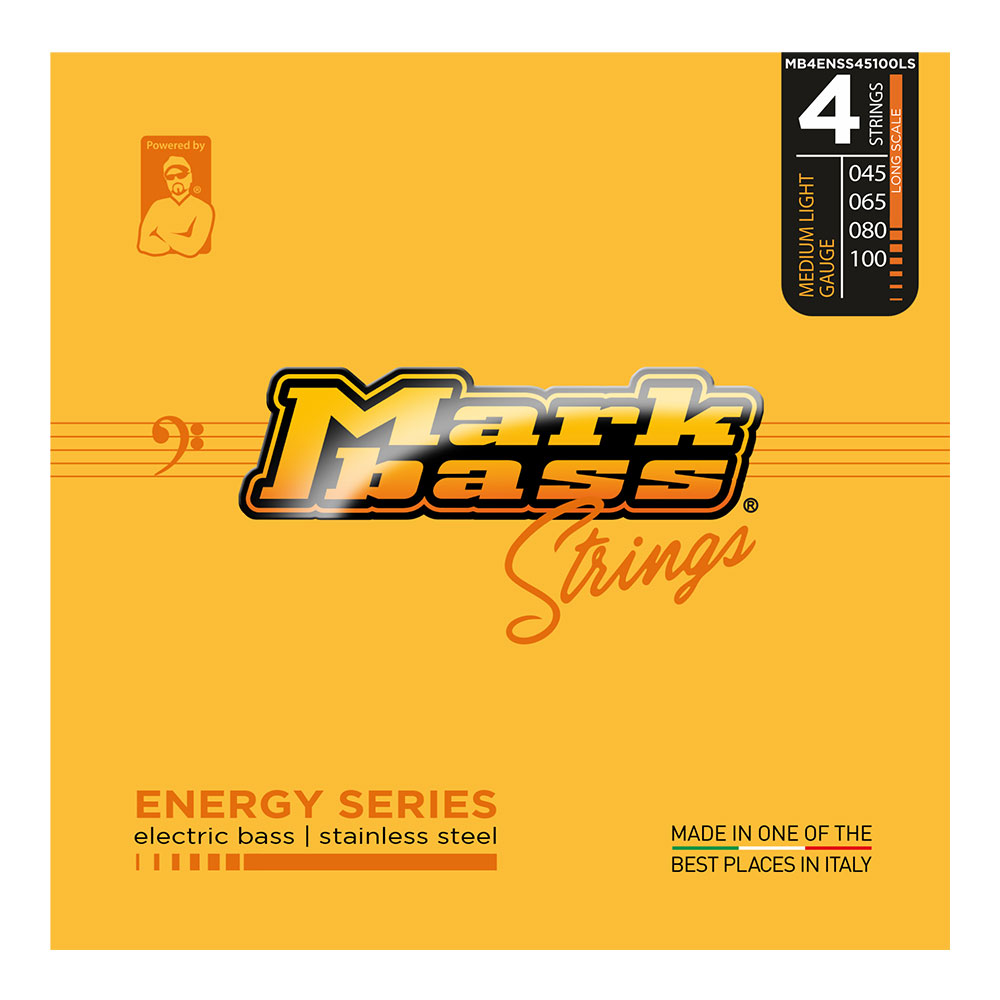 Markbass Strings MAK-S/4ENSS45100 ENERGY Series 45-100 エレキベース弦