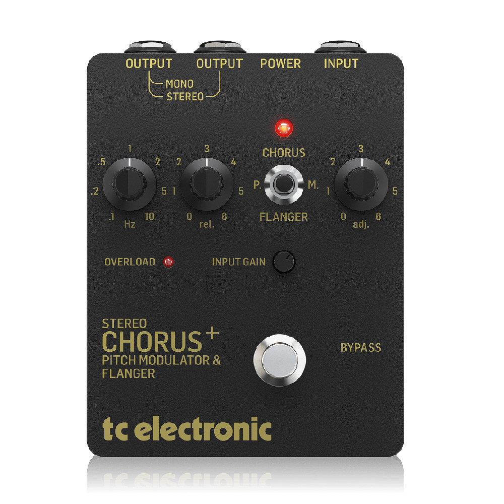 tc electronic SCF GOLD コーラス フランジャー ギターエフェクター