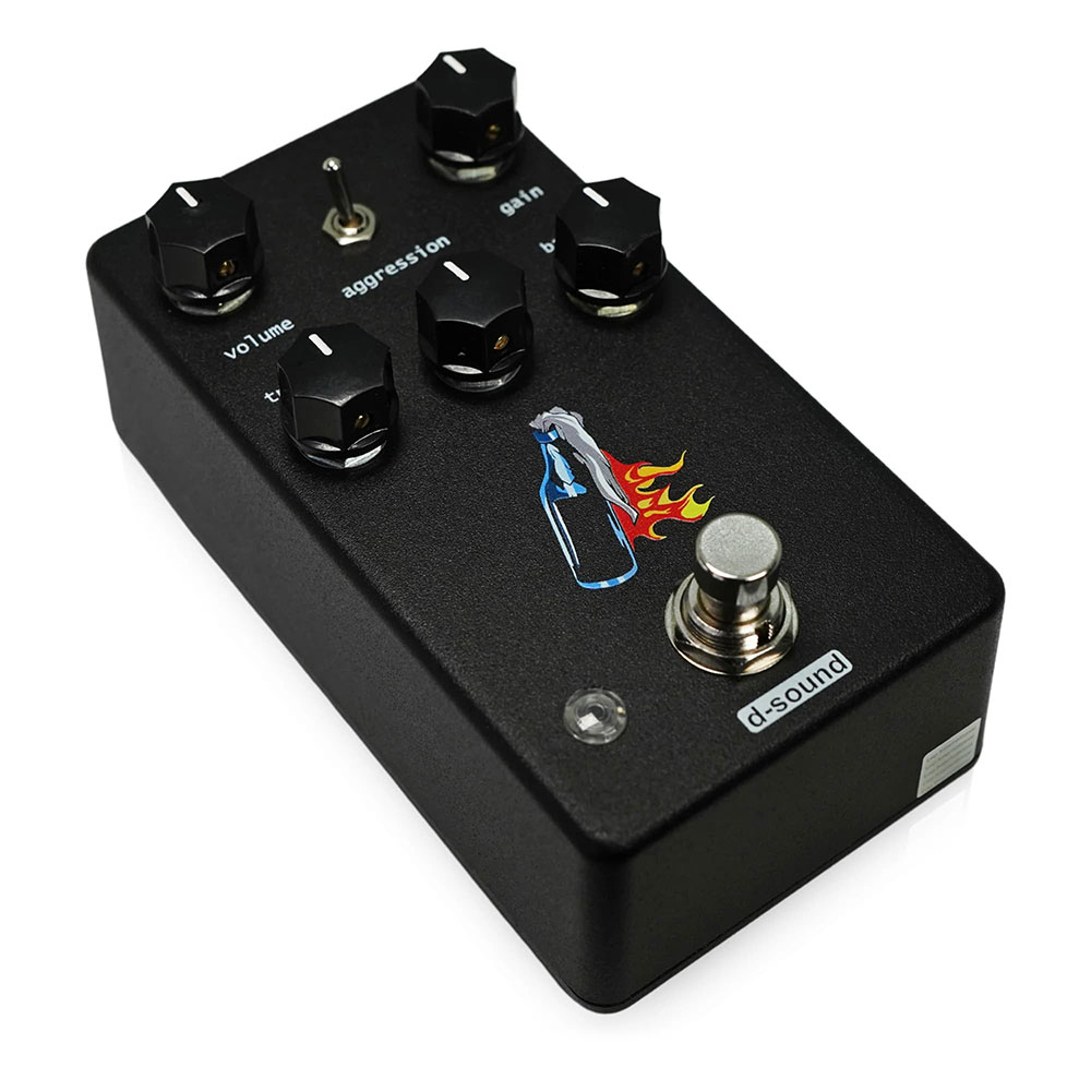D-Sound Revolution ディストーション ギターエフェクター 全体像