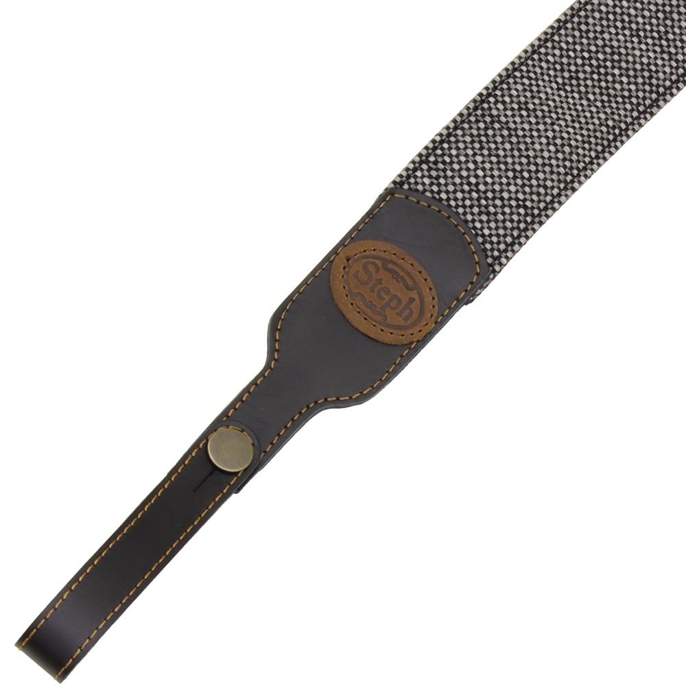 Steph MFS-455 MULTI FIT MBK ギターストラップ 柄の拡大画像