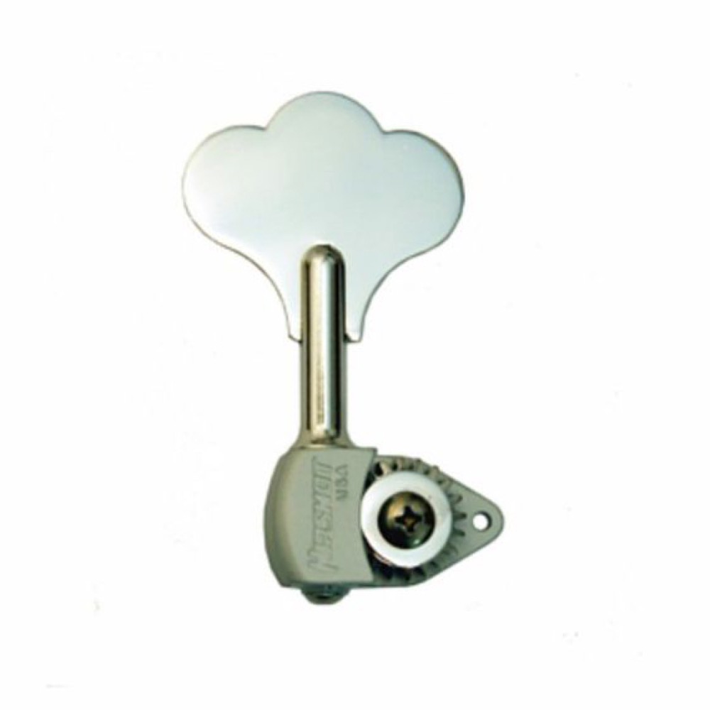 HIPSHOT Ultralite Bass Tuning Machine Clover Key 1/2 Chrome ベース用ペグ