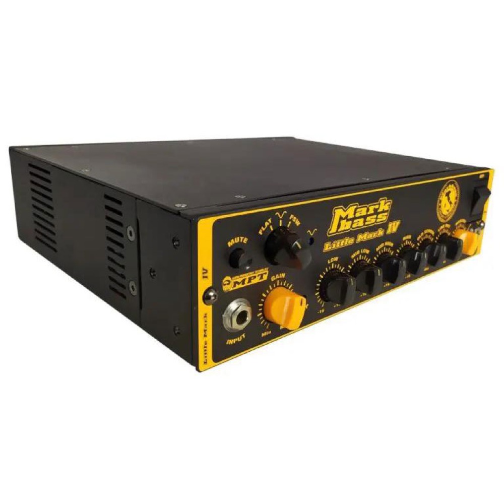 Markbass MAK-LM4 Little Mark IV ベースアンプヘッド コントロール部画像 全体画像