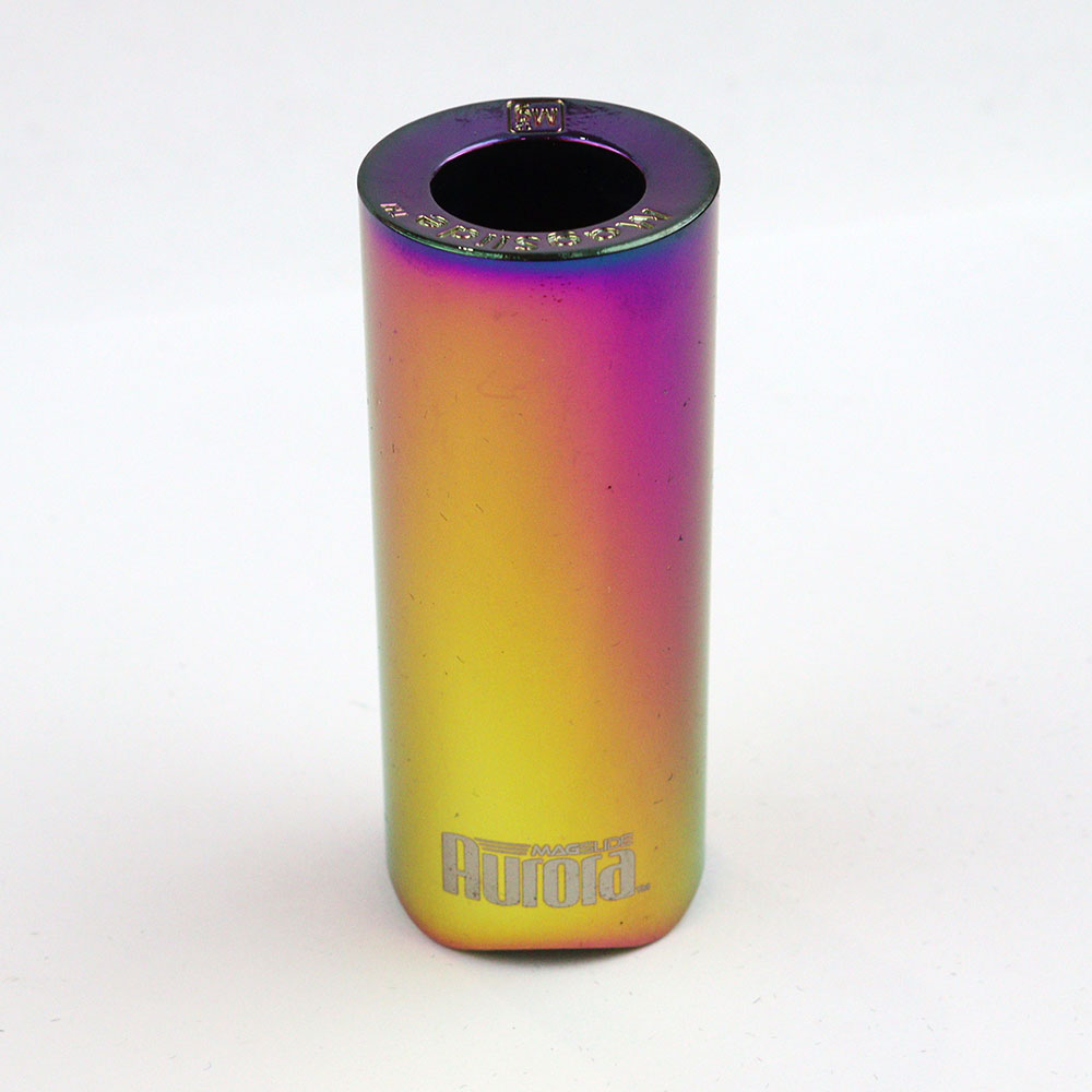 MagSlide Pinky Aurora MA-1 ショートサイズ マグネシウム スライドバー レインボー 全体画像