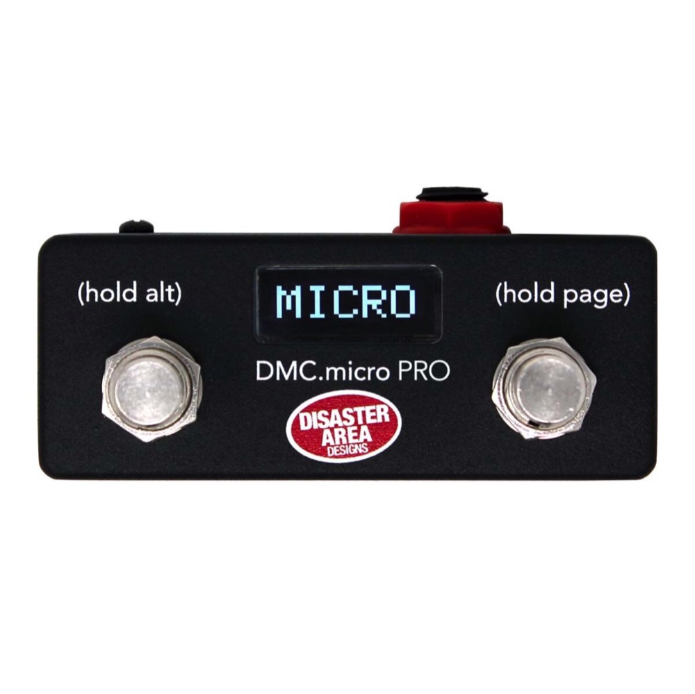 Disaster Area Designs DMC.micro Pro MIDIコントローラー 正面画像