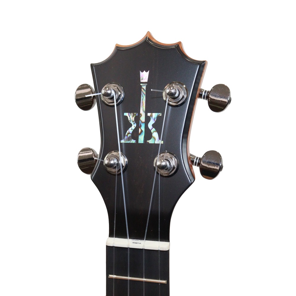 KoAloha KSM-10RPC Royal Pikake ソプラノウクレレ 純正ハードケース付き ヘッド画像