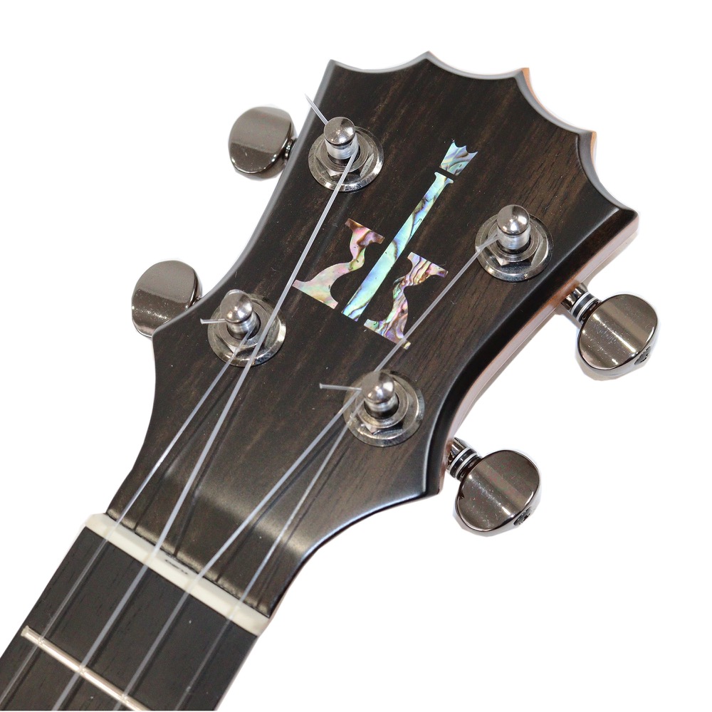 KoAloha KCM-00RPC Royal Pikake コンサートウクレレ 純正ハードケース付き ヘッド画像表