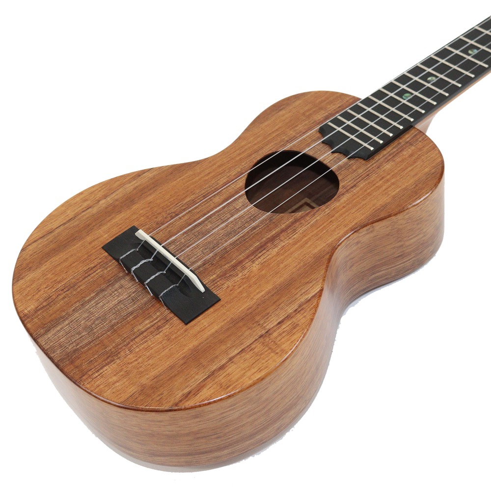 KoAloha KCM-00RPC Royal Pikake コンサートウクレレ 純正ハードケース付き ボディ画像