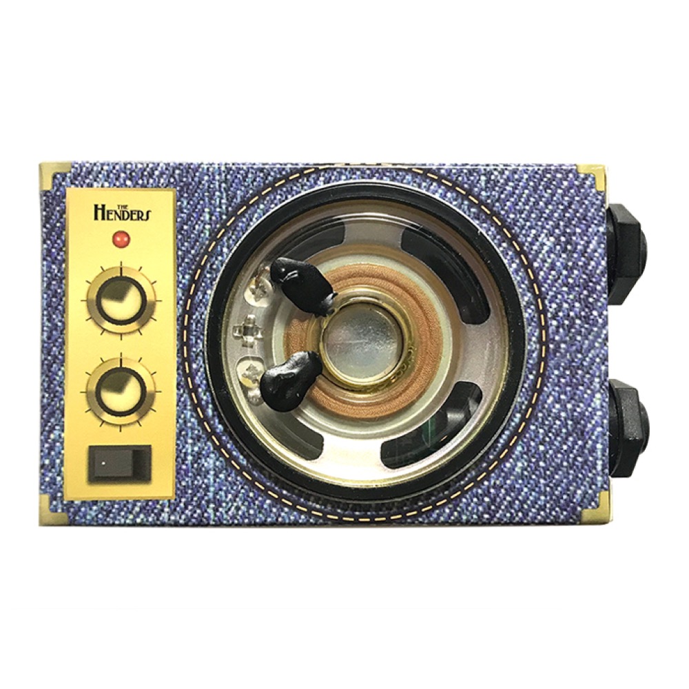 Fine Assist PKA-HC2BJS ポケットアンプ ヘンダーズコレクション2 ブルージーンズ 9V電池駆動のパワフルなポケットアンプ