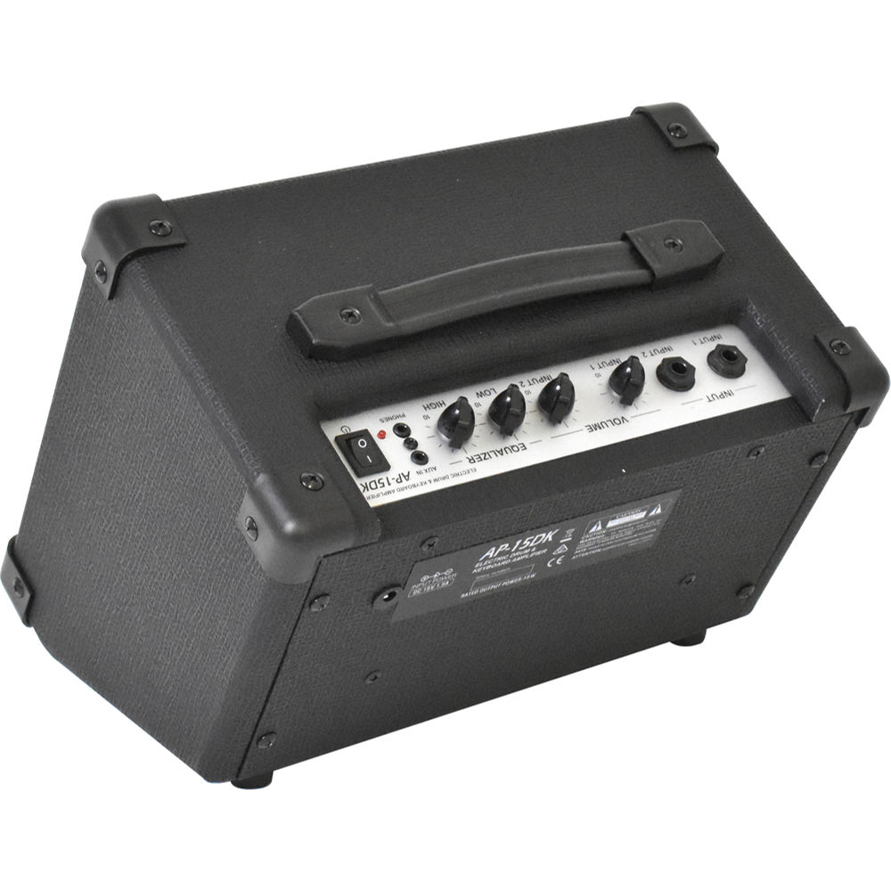 Belcat AP-15DK デジタルドラム キーボード用 アンプ 本体背面の画像