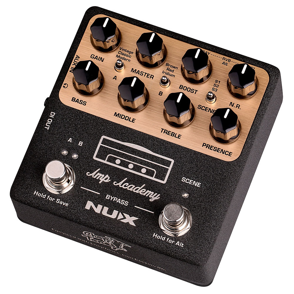 NUX Amp Academy アンプモデラー ギターエフェクター 全体画像