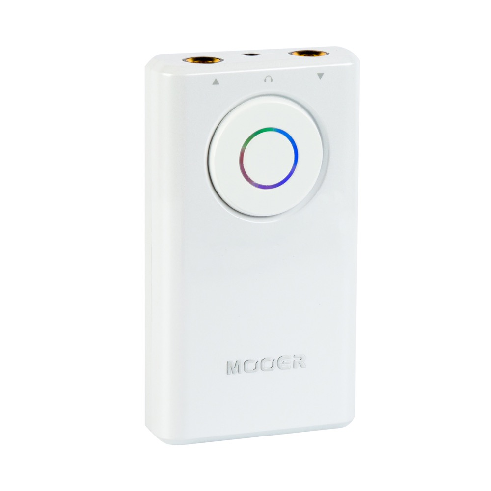 Mooer Prime P1 White マルチエフェクター 右斜めアングル画像