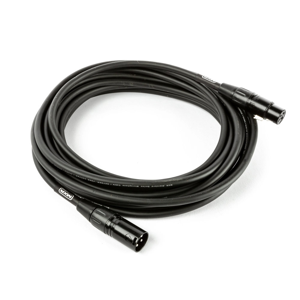 MXR DCM25 25ft Microphone Cable XLRオス−XLRメス マイクケーブル 全体像