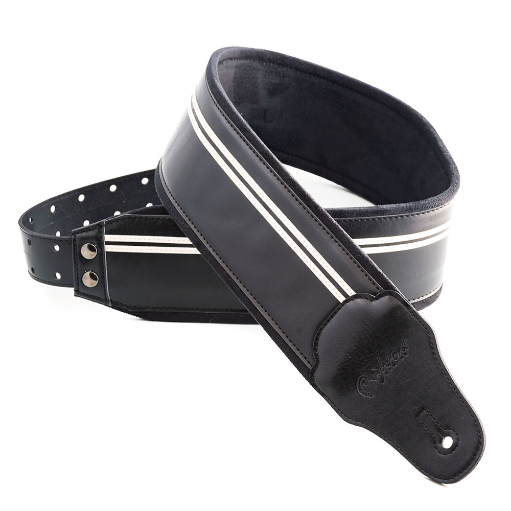 Righton! STRAPS B-RACE Black ギター ベース用ストラップ 全体画像