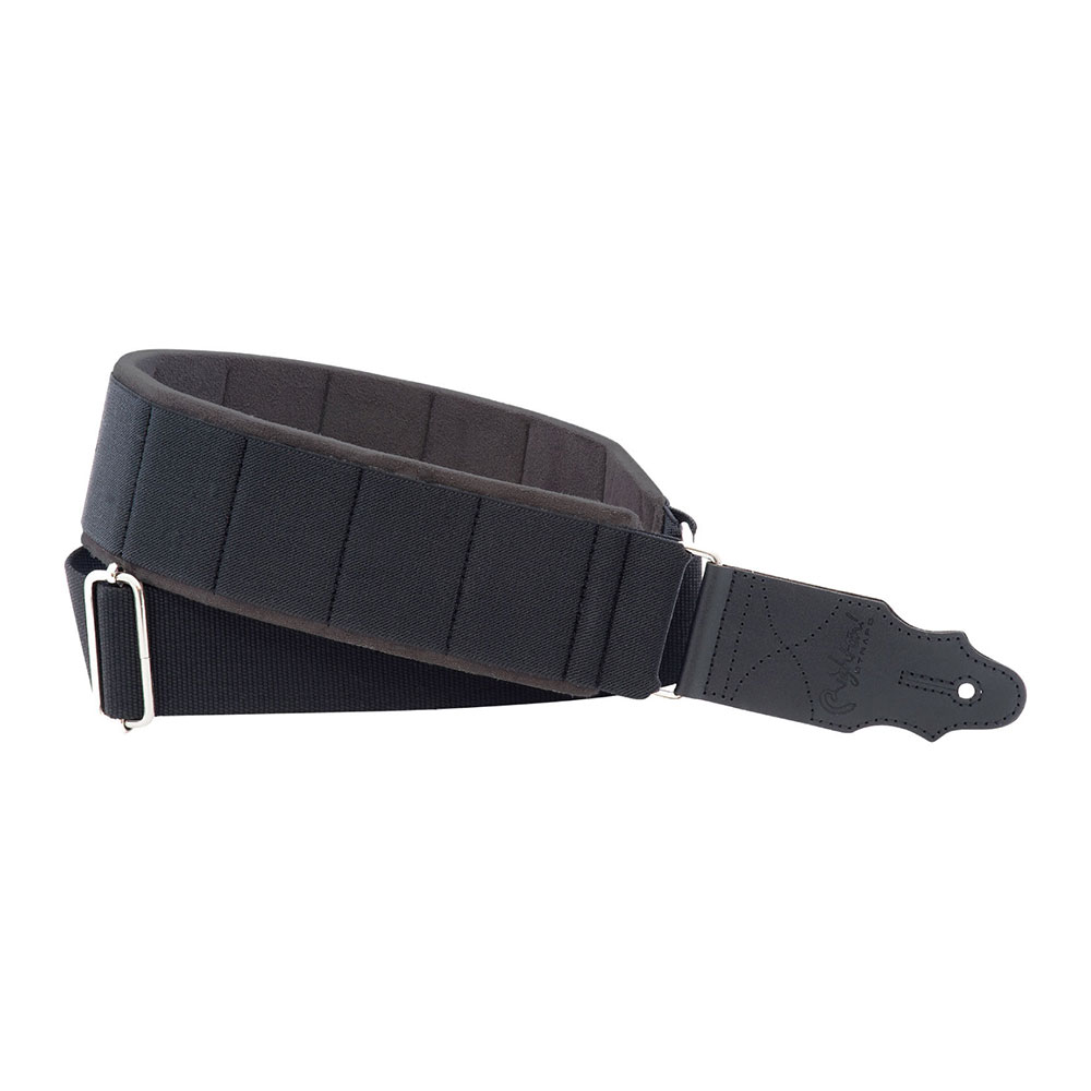 Righton! STRAPS ELASTIC Black ギター ベース用ストラップ
