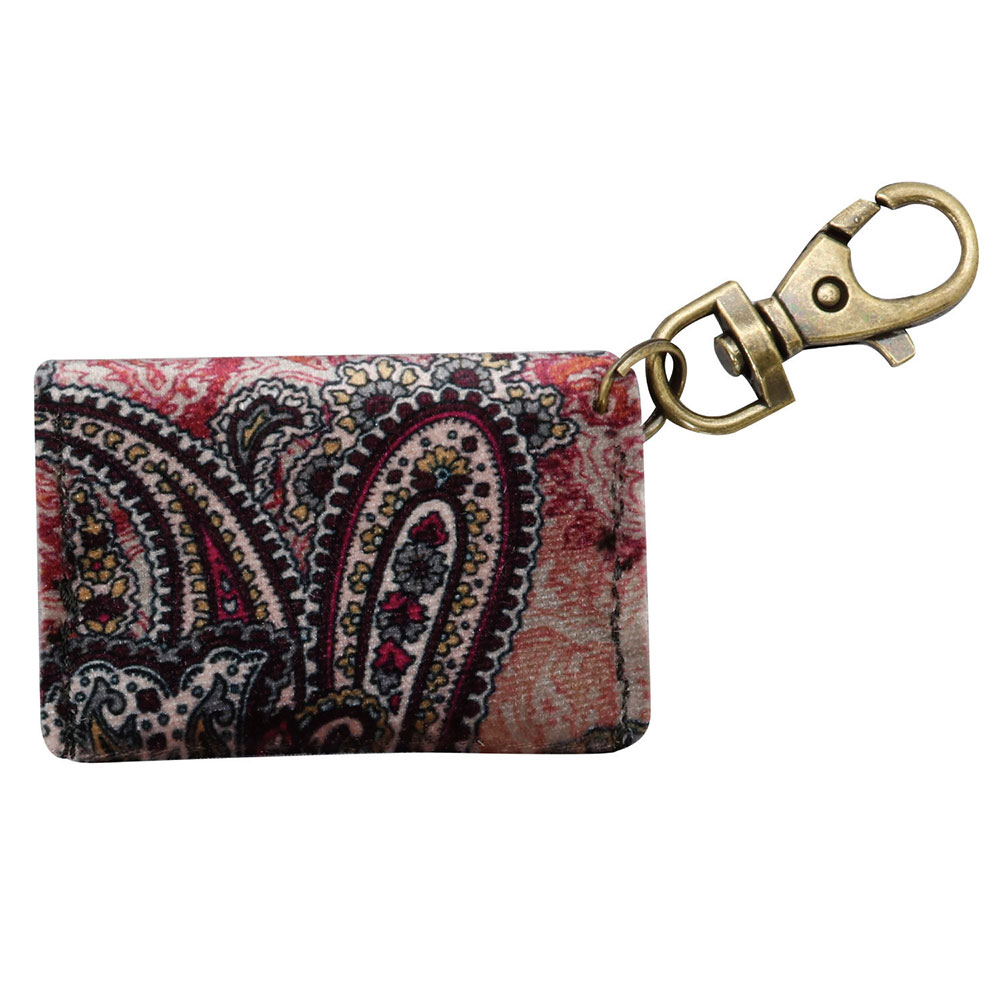 Righton! STRAPS Pick Pouch Paisley Burgundy ピックケース 背面画像