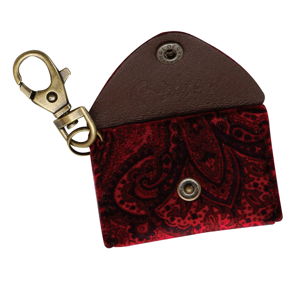 Righton! STRAPS Pick Pouch Paisley Red ピックケース 内側画像