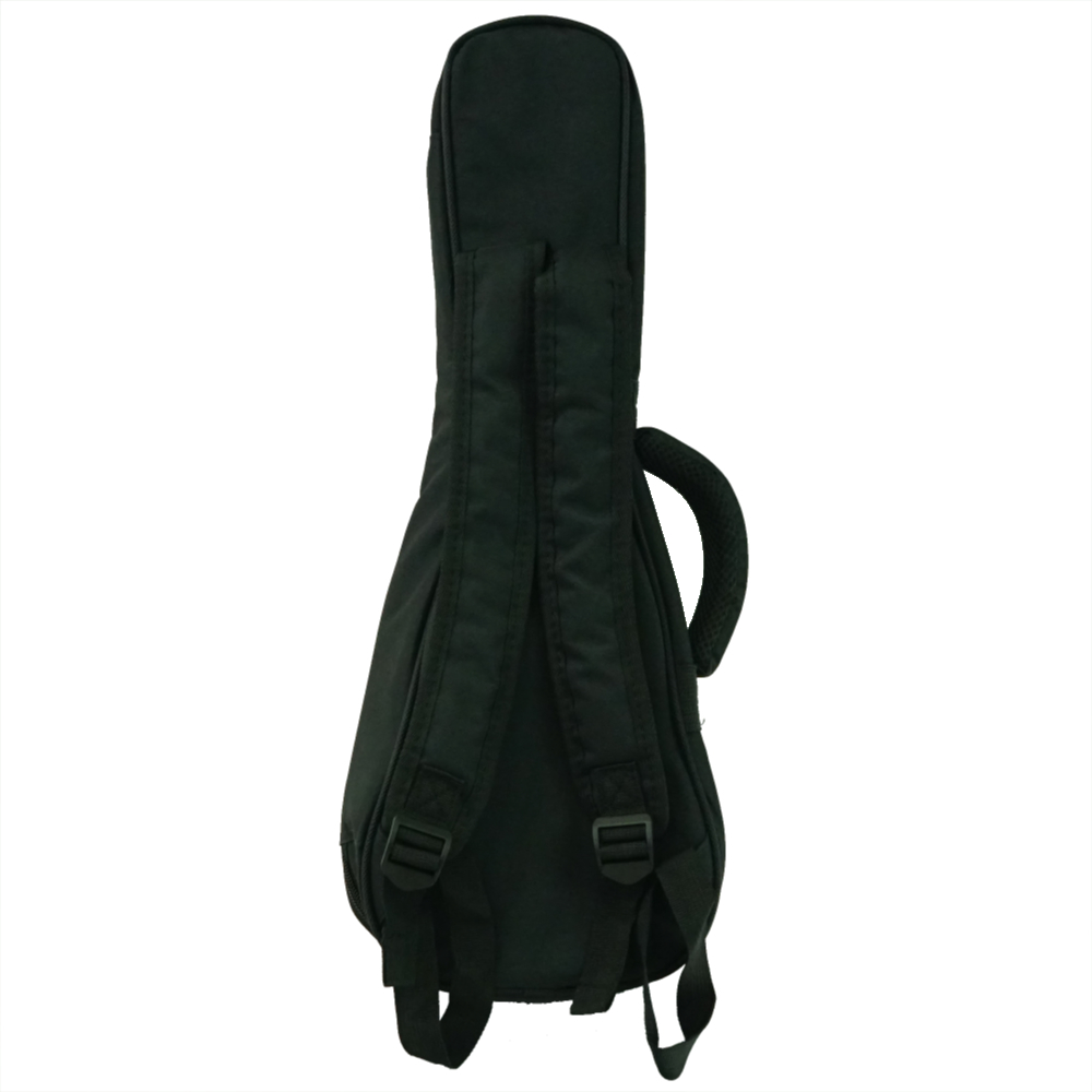 KIWAYA No.30-S BK ソプラノサイズ用 ウクレレケース ブラック ケース裏面画像