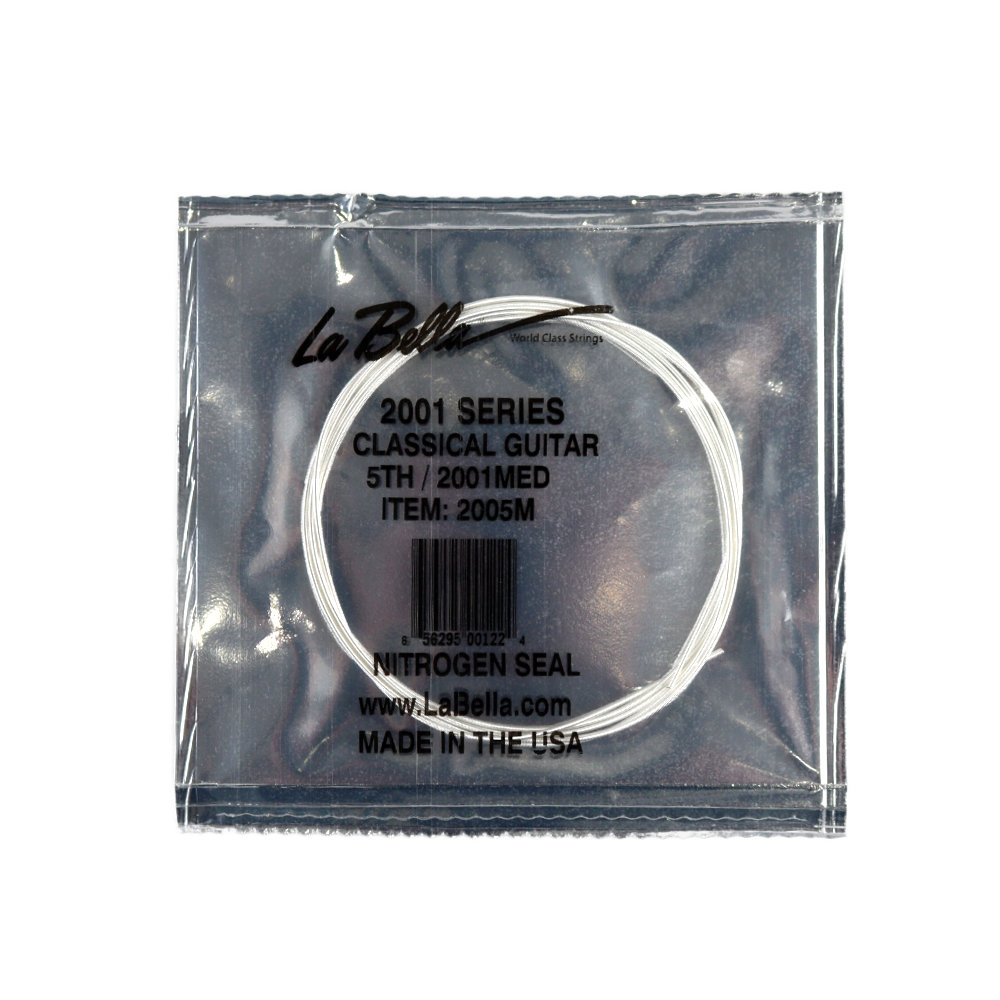 La Bella 2001 Medium Tension 5弦 0.0350 クラシックギターバラ弦