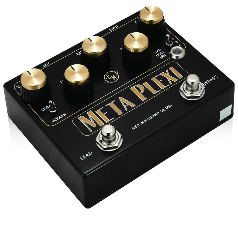 Cusack Music Meta Plexi オーバードライブ ディストーション ギターエフェクター 全体像