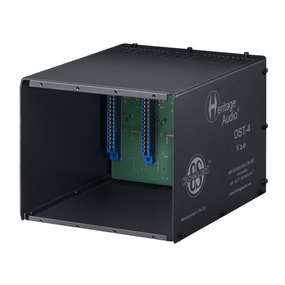 Heritage Audio OST-4 v2.0 500シリーズ用電源ラック 4ユニットマウント