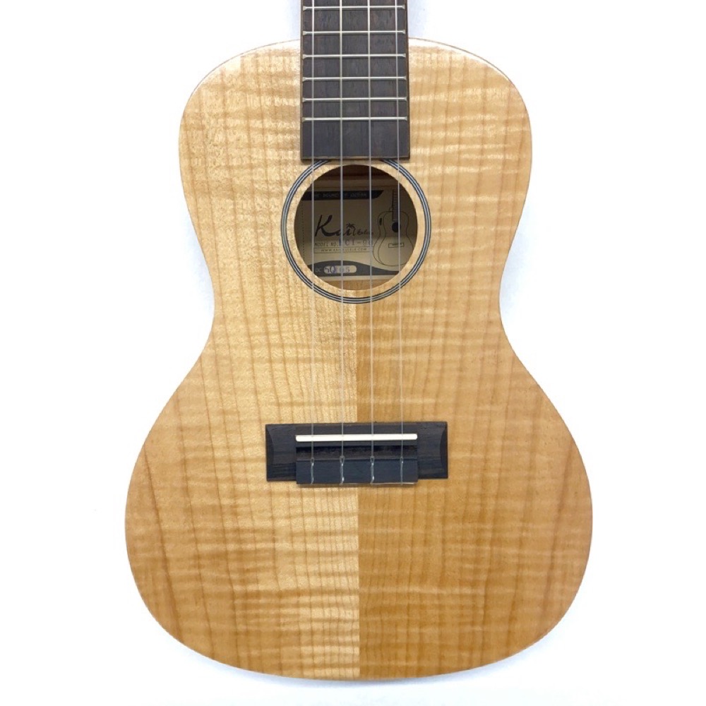 Kai Ukulele KCI-90 コンサートウクレレ ソフトケース付き ボディトップ画像