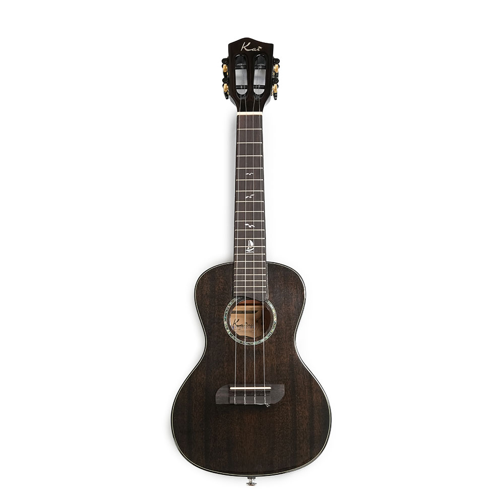 Kai Ukulele KC-100G/BK コンサートウクレレ ソフトケース付き 正面
