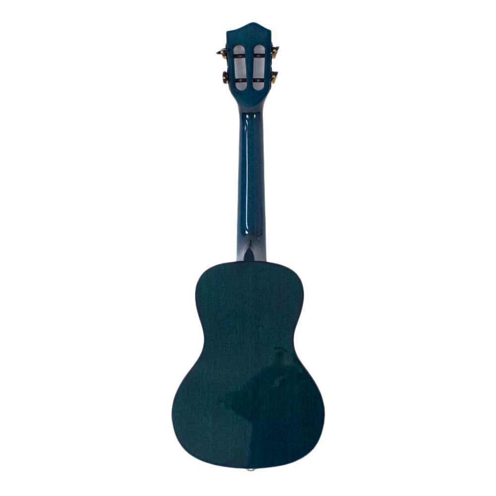 Kai Ukulele KC-100G/BL コンサートウクレレ ソフトケース付き 背面