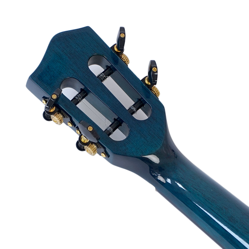 Kai Ukulele KC-100G/BL コンサートウクレレ ソフトケース付き ヘッド