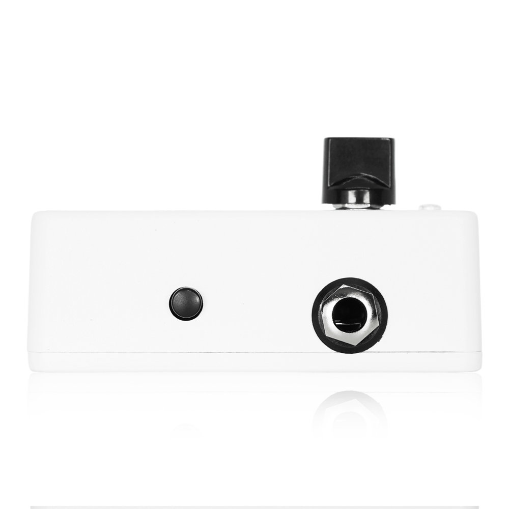 Effects Bakery An Bread DI アクティブDI ダイレクトボックス アンプ/スピーカーシミュレーター搭載 右側面、フォン端子とAMP SIMスイッチ